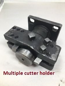 Multiple cutter holder