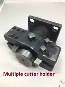 Multiple cutter holder